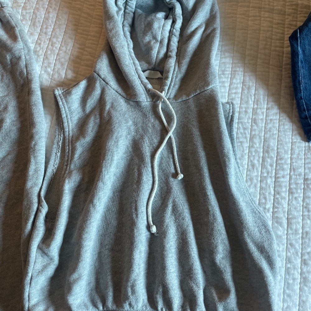 Aerie Sweat Set, Cropped top with midi skirt